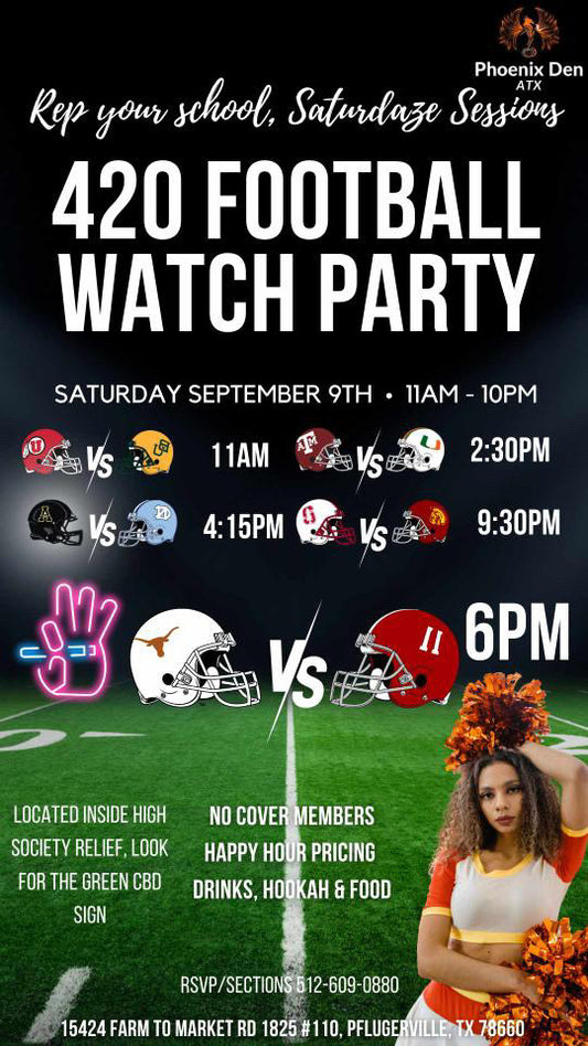 420 Football Watch Party