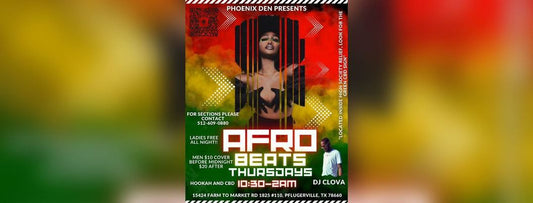 Afro Beat Thursdays w DJ Clova